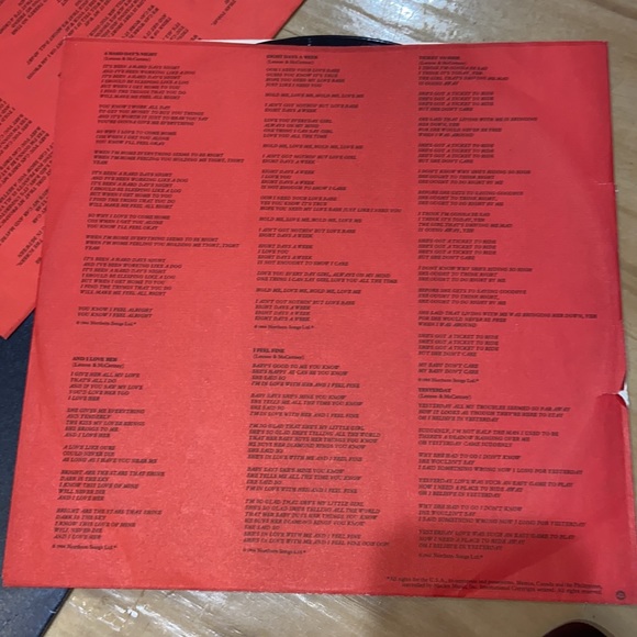 RARE VINTAGE THE BEATLES / 1962-1966 1973 Apple records vinyl FIRST PRESS - Picture 4 of 7